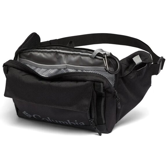 NWT Columbia Unisex Crossbody Convey Bag 4L Black - Picture 2 of 7